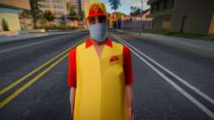 Wmypizz in a protective mask for GTA San Andreas