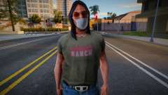 Dnmylc in a protective mask for GTA San Andreas