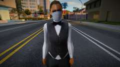 Vbfycrp in a protective mask for GTA San Andreas