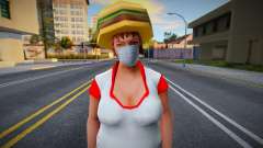 Wfyburg in a protective mask for GTA San Andreas