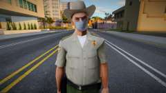 Dsher in a protective mask for GTA San Andreas