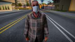 Vbmycr in a protective mask for GTA San Andreas