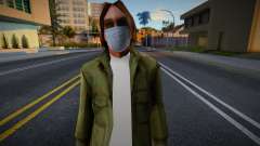 Wmyst in a protective mask for GTA San Andreas