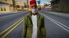 Emmet in a protective mask for GTA San Andreas