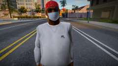 Bmypol2 in a protective mask for GTA San Andreas