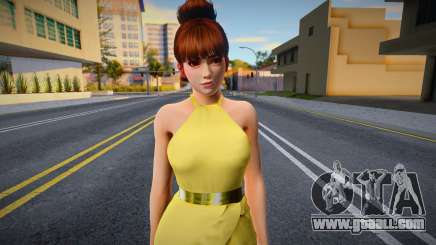 Kasumi Yellow for GTA San Andreas