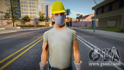 Wmycon in a protective mask for GTA San Andreas