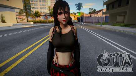 Tifa Lockhart from Final Fantasy 7 v1 for GTA San Andreas