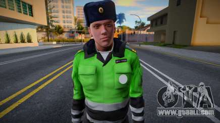 Ml. DPS Sergeant in Winter Uniform for GTA San Andreas