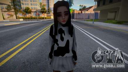 Cute Girl v7 for GTA San Andreas