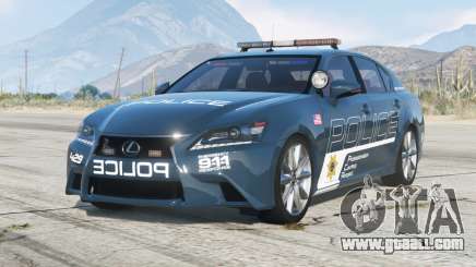 Lexus GS 350 F Sport 2013〡Seacrest County Police v3.0 for GTA 5