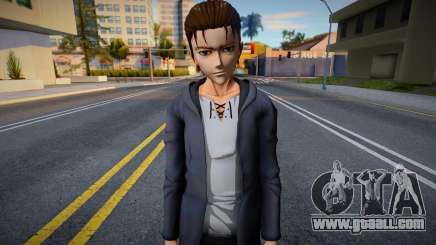 Eren Jaeger (Attack of Titan) Skin for GTA San Andreas