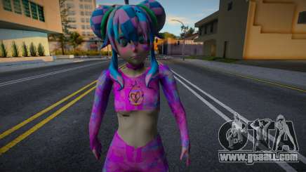 Yameii Osean World Skin for GTA San Andreas