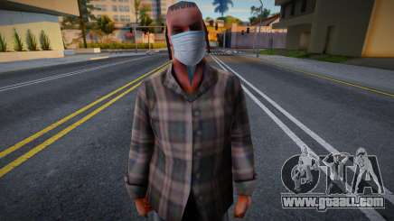 Vbmycr in a protective mask for GTA San Andreas