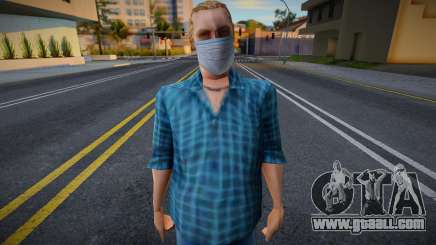 Swmyhp1 in a protective mask for GTA San Andreas