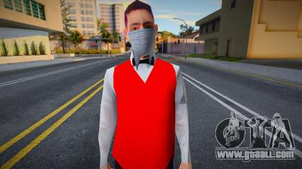 Wmyva in a protective mask for GTA San Andreas