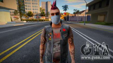 Vwmycr in a protective mask for GTA San Andreas