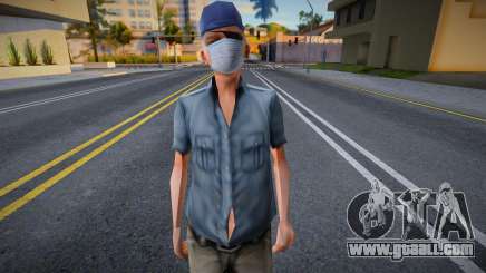 Dwmolc1 in a protective mask for GTA San Andreas