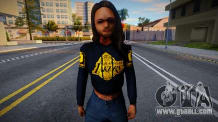 Mexican Girl clothes LAKERS for GTA San Andreas