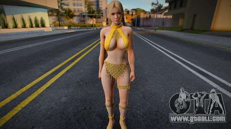 Helena Gold Outfit for GTA San Andreas