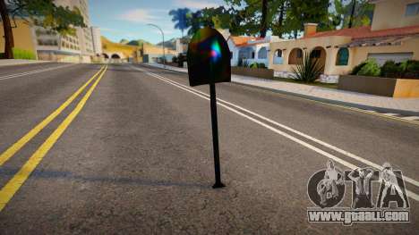 Iridescent Chrome Weapon - Shovel for GTA San Andreas