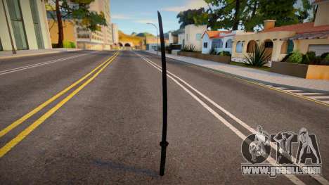 Iridescent Chrome Weapon - Katana for GTA San Andreas