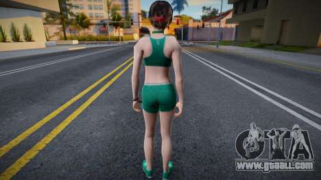 RE0 HD Rebecca Chambers Basketball Outfit for GTA San Andreas