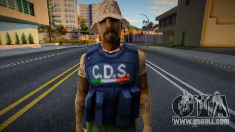 Soldiers de Cartel De Sinaloa with hat for GTA San Andreas