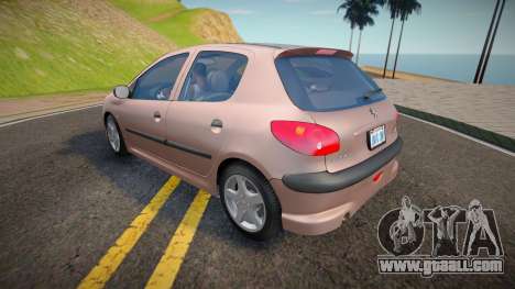 Peugeot 206 (The_Rz) for GTA San Andreas