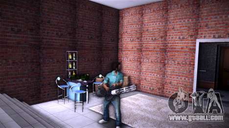 Minigun from Resident Evil 2 Remake for GTA Vice City