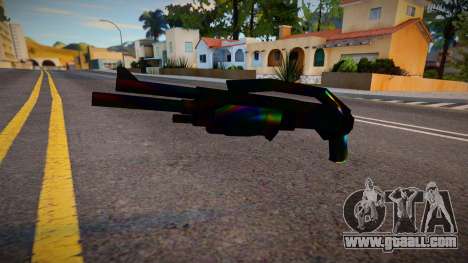 Iridescent Chrome Weapon - Shotgspa for GTA San Andreas