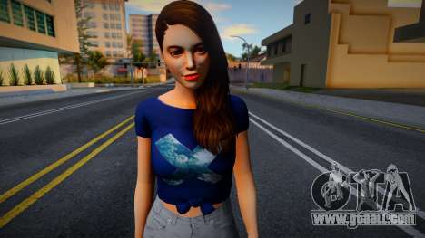 Lana Sims 4 Custom [Casual] for GTA San Andreas