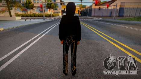 Girl Goth for GTA San Andreas