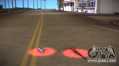 Vice City Landed Pickups for GTA Vice City