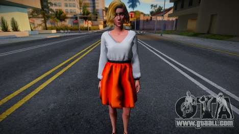 Samantha Casual v2 [Sims 4 Custom] for GTA San Andreas