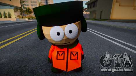Kayl de South Park skin for GTA San Andreas