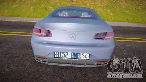 Mercedes-Benz S63 Coupe (RUS Plate) for GTA San Andreas