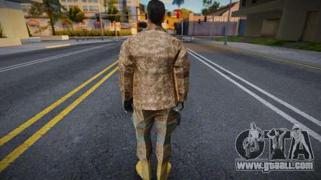 Military without equipment for GTA San Andreas