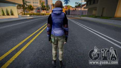 Jill Valentine Russia from Resident Evil Umbrell for GTA San Andreas