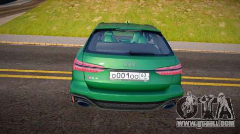 Audi RS 6 (RUS Plate) for GTA San Andreas