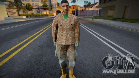 Military without equipment for GTA San Andreas