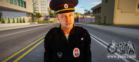 Police officer with bulletproof vest (PPS) 1 for GTA San Andreas