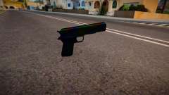Iridescent Chrome Weapon - Colt45 for GTA San Andreas