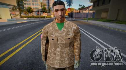 Military without equipment for GTA San Andreas