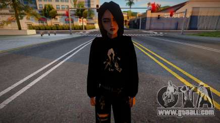 Girl Goth for GTA San Andreas