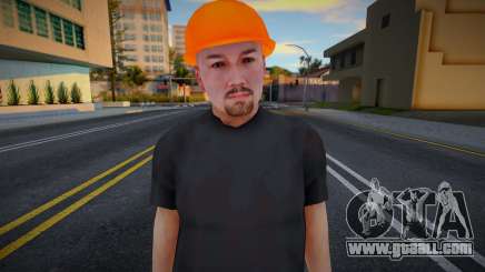 Man in helmet for GTA San Andreas