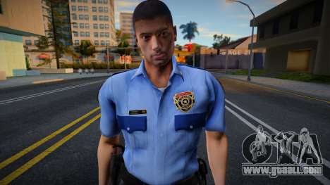 RPD Officers Skin - Resident Evil Remake v2 for GTA San Andreas