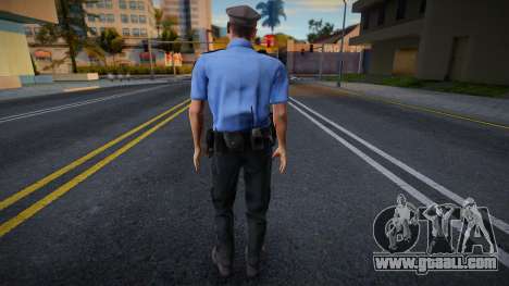 RPD Officers Skin - Resident Evil Remake v17 for GTA San Andreas