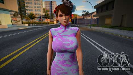 Mai Shiranui Qipao Dress for GTA San Andreas