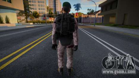 Peruvian Soldier for GTA San Andreas